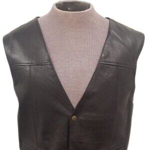Men’s Country Western Country Soft Touch Leather Vest